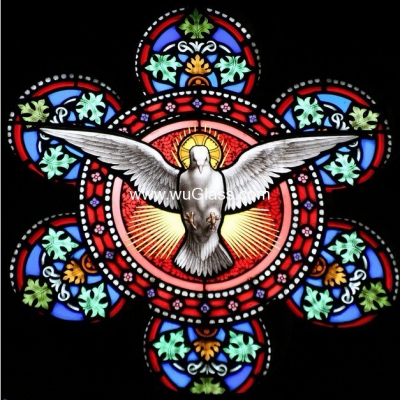 教堂玻璃w--j-8002