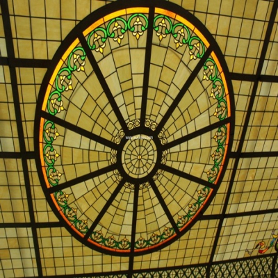 彩繪穹頂玻璃W-D-6020